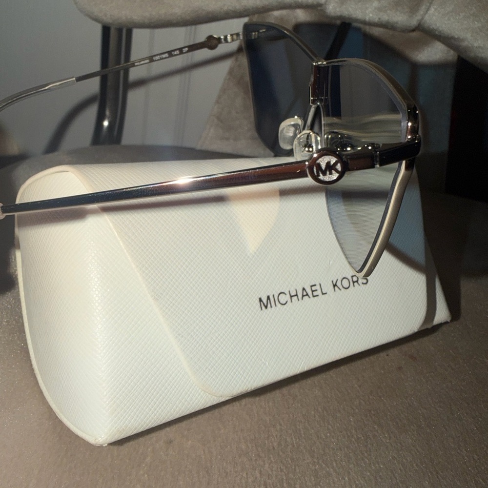 Michael Kors Red and Brown Gradient Sunglasses - Picture 2 of 2